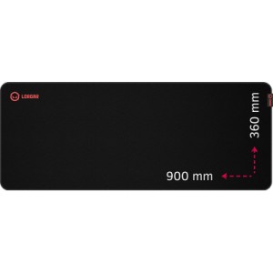 Коврик для мышки Lorgar Main 329 Black/Red (LRG-GMP329)