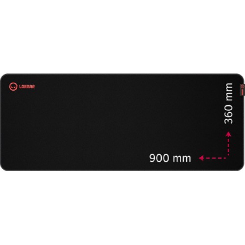 Коврик для мышки Lorgar Main 329 Black/Red (LRG-GMP329)