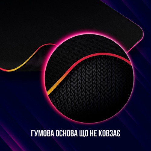 Коврик для мышки Lorgar Steller 919 RGB USB Black (LRG-GMP919)