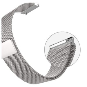 Ремінець до смарт-годинника BeCover для Samsung Galaxy Watch 46mm/Watch 3 45mm/Gear S3 Classic/Gear S3 Frontier Silver (707787)