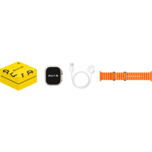 Смарт-годинник AURA X4 ProMax 53mm Orange (SWAX453O)