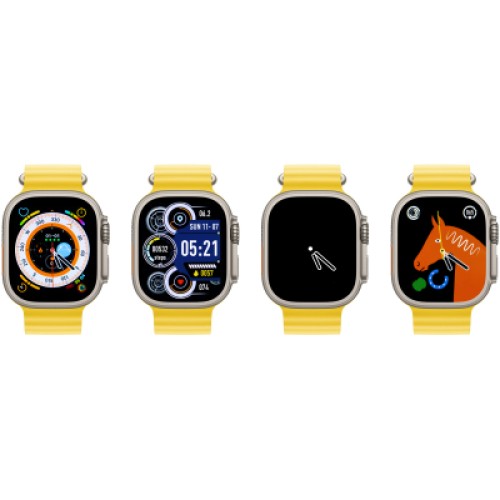 Смарт-часы AURA X4 ProMax 53mm Yellow (SWAX453Y)
