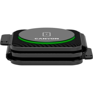 Зарядное устройство Canyon WS-305 Foldable 3in1 Wireless charger (CNS-WCS305B)
