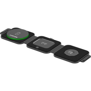 Зарядное устройство Canyon WS-305 Foldable 3in1 Wireless charger (CNS-WCS305B)