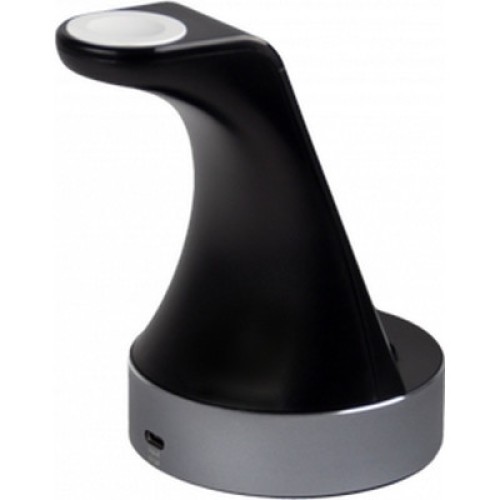 Зарядное устройство Verbatim 2in1 Apple Watch and iPhone Charging Stand (49555)