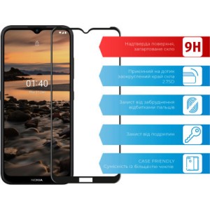 Стекло защитное ACCLAB Full Glue Nokia 1.4 (1283126511790)
