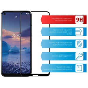 Стекло защитное ACCLAB Full Glue Nokia 5.4 (1283126510809)