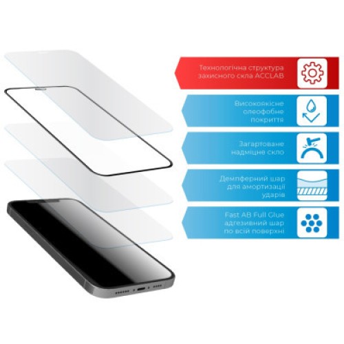 Стекло защитное ACCLAB Full Glue Nokia 5.4 (1283126510809)