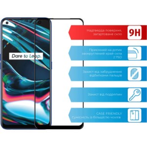 Скло захисне ACCLAB Full Glue Realme 7 Pro (1283126508486)