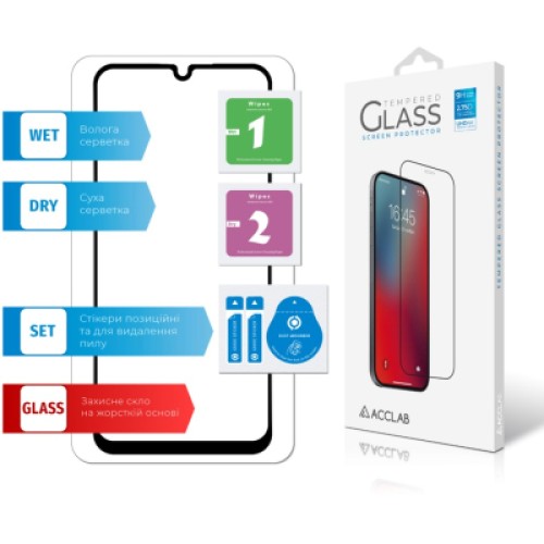 Стекло защитное ACCLAB Full Glue Samsung A24 5G (1283126573682)