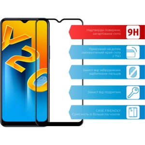 Стекло защитное ACCLAB Full Glue VIVO Y20/Y20i (1283126509001)