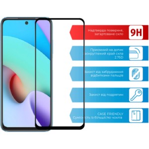 Стекло защитное ACCLAB Full Glue Xiaomi Redmi 10 (1283126517426)