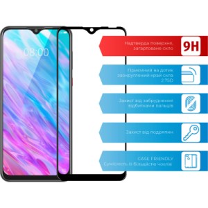 Стекло защитное ACCLAB Full Glue ZTE Blade 20 (1283126508905)