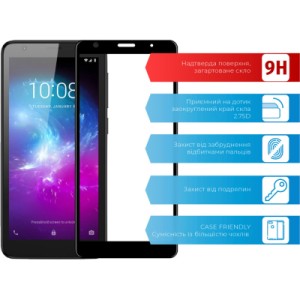 Стекло защитное ACCLAB Full Glue ZTE Blade L8 (1283126508899)