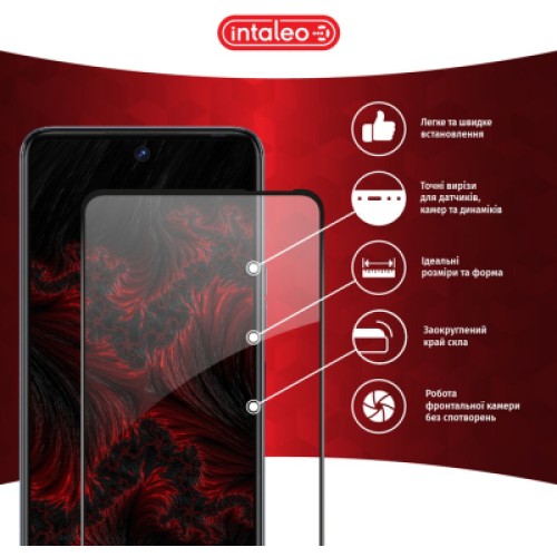 Стекло защитное Intaleo Full Glue Tecno Camon 18 (1283126529146)
