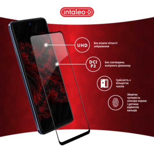 Стекло защитное Intaleo Full Glue Tecno Camon 18 Premier (1283126529207)