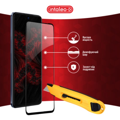 Стекло защитное Intaleo Full Glue Tecno Camon 18 Premier (1283126529207)