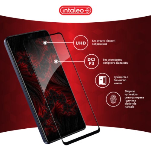 Стекло защитное Intaleo Full Glue Tecno Spark 10 Pro (1283126580628)