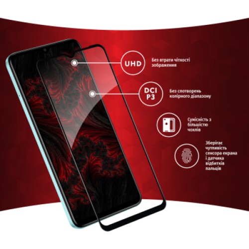 Стекло защитное Intaleo Full Glue Tecno Spark Go 2023 (1283126564840)