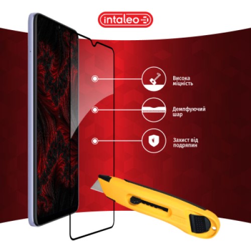 Стекло защитное Intaleo Full Glue Xiaomi Redmi 12C (1283126573774)