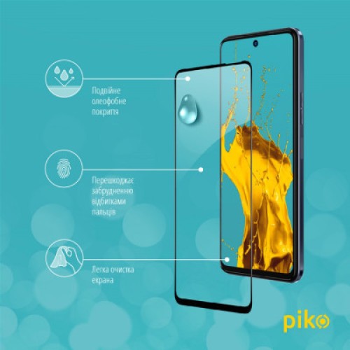 Стекло защитное Piko Full Glue Tecno Camon 18 (1283126529153)