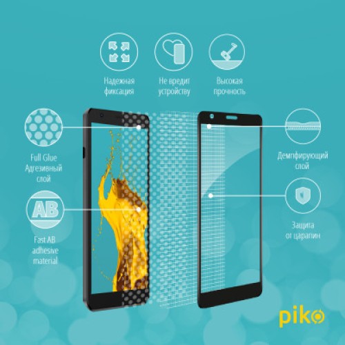 Стекло защитное Piko Full Glue ZTE Blade L9 (1283126517754)