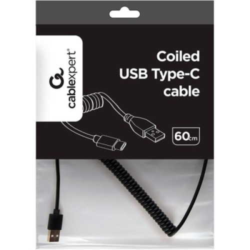 Дата кабель USB 2.0 AM to Type-C 0.6m Cablexpert (CC-USB2C-AMCM-0.6M)