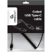 Дата кабель USB 2.0 AM to Type-C 0.6m Cablexpert (CC-USB2C-AMCM-0.6M)
