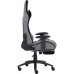 Кресло игровое GT Racer X-2534-F Gray/Black Suede (X-2534-F Fabric Gray/Black Suede)