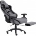Кресло игровое GT Racer X-2534-F Gray/Black Suede (X-2534-F Fabric Gray/Black Suede)