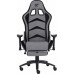 Кресло игровое GT Racer X-2534-F Gray/Black Suede (X-2534-F Fabric Gray/Black Suede)