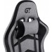 Кресло игровое GT Racer X-2534-F Gray/Black Suede (X-2534-F Fabric Gray/Black Suede)