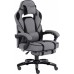 Кресло игровое GT Racer X-2749-1 Gray/Black Suede (X-2749-1 Fabric Gray/Black Suede)