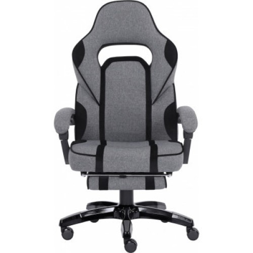 Кресло игровое GT Racer X-2749-1 Gray/Black Suede (X-2749-1 Fabric Gray/Black Suede)