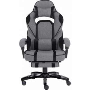 Кресло игровое GT Racer X-2749-1 Gray/Black Suede (X-2749-1 Fabric Gray/Black Suede)