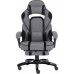 Кресло игровое GT Racer X-2749-1 Gray/Black Suede (X-2749-1 Fabric Gray/Black Suede)
