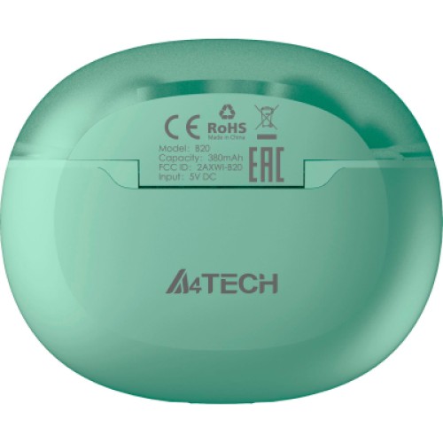 Наушники A4Tech B20 Mint Green