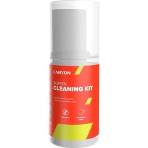 Спрей для очистки Canyon Screen Cleaning Spray 200ml + 18x18cm microfiber (Kit) Blister (CNE-CCL31-H)