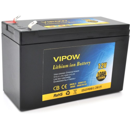 Батарея к ИБП Vipow 12V - 10Ah Li-ion (VP-12100LI)