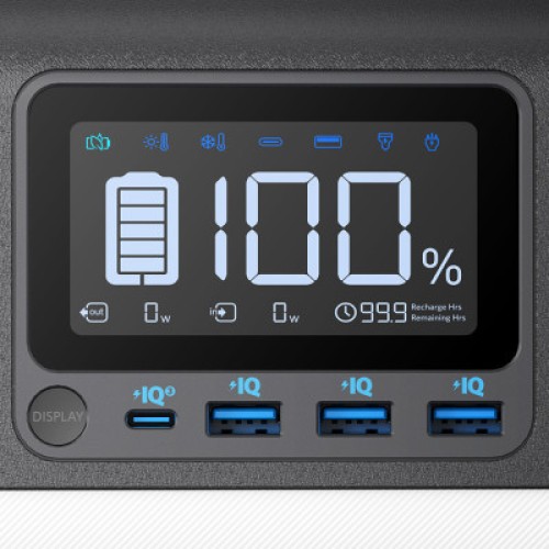 Зарядная станция Anker 535 PowerHouse 512Wh (A1751311)