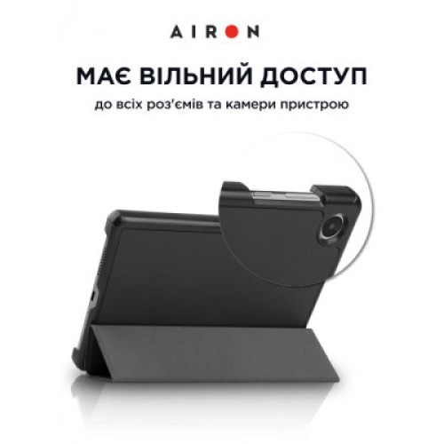 Чехол для планшета AirOn Premium Lenovo Tab M8 4th Gen (TB-300FU) + protective film black (4822352781092)