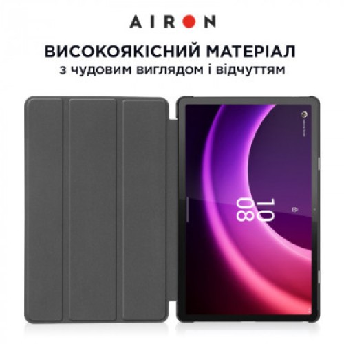 Чехол для планшета AirOn Premium Lenovo Tab P11 2nd Gen 11.5" + protective film black (4822352781093)
