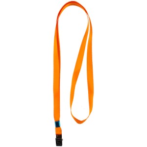 Шнурок для бейджа Axent с металлическим клипом, оранжевый (4532-12-A)