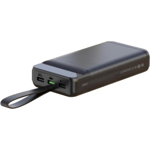 Батарея универсальная XO 40000mAh, PD/18W, QC3.0/22.5W, flashlight, Input(Micro,Type-C,Lightning), Output(3*USB,Type-C) (XO-PR157 / 29213)