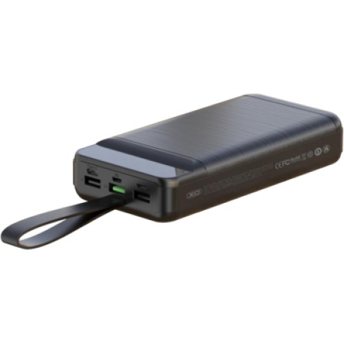 Батарея универсальная XO 60000mAh, PD/18W, QC3.0/22.5W, flashlight, Input(Micro,Type-C,Lightning), Output(3*USB,Type-C) (XO-PR159 / 29210)