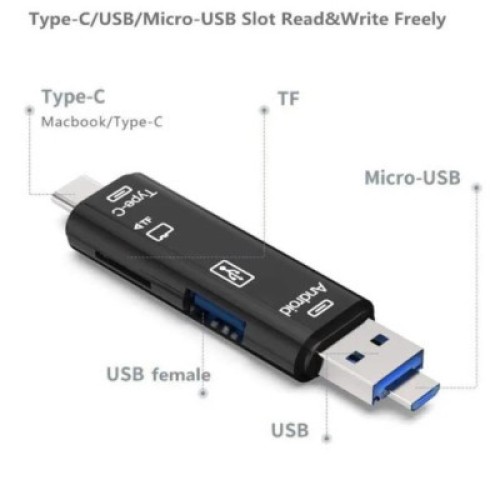 Считыватель флеш-карт Dynamode 3-in-1 (D-188)