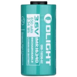 Аккумулятор Olight 16340 3,6V 650 mAh (ORB-16C06-6C)