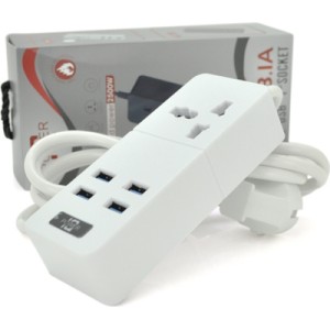 Сетевой фильтр питания Voltronic TВ-Т06, 1роз, 4*USB White (ТВ-Т06-White)