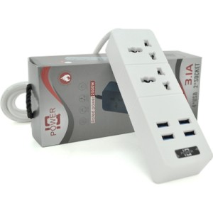 Сетевой фильтр питания Voltronic TВ-Т07, 2роз, 4*USB White (ТВ-Т07-White)