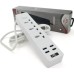 Сетевой фильтр питания Voltronic TВ-Т08, 3роз, 4*USB White (ТВ-Т08-White)
